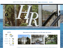 Tablet Screenshot of albergohotelrosalia.com